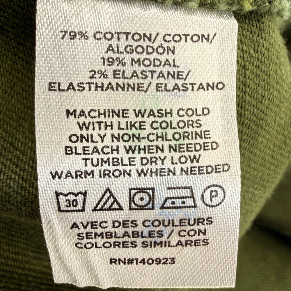 Loft Olive Green Utility Shirt Dress Button Front Safari Style with Pockets SZ-4 - Picture 11 of 12